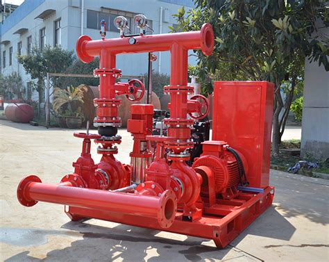 Fire pump installation, the use of these precautions