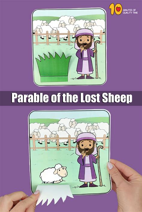 18 Beloved Parable of the Lost Sheep Crafts and Activities - Teaching ...