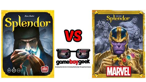 Splendor Marvel V.S. Splendor with the Game Boy Geek - YouTube