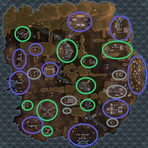 Apex Legends Map Guide - Locations, Names, Loot Tiers - Pro Game Guides