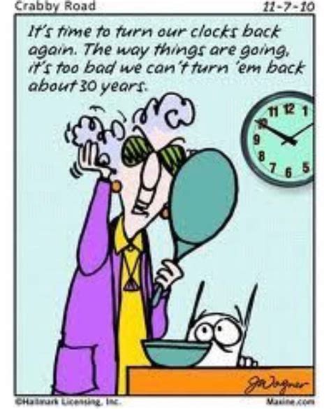 Maxine and Daylight Savings Time! | Maxine, Time cartoon, Daylight savings time