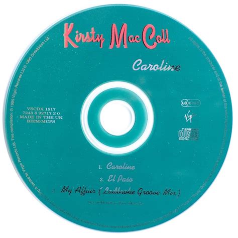 Caroline (CD single 2) - Kirsty MacColl