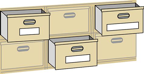 Drawers Cabinet Furniture · Free vector graphic on Pixabay