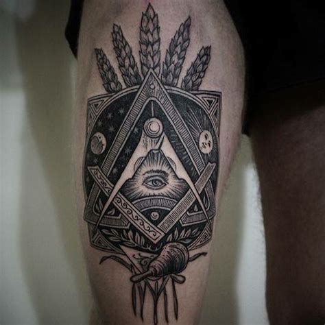 All seeing eye tattoo - Tattoogrid.net