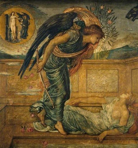 "Cupid and Psyche - Palace Green Murals" Edward Burne-Jones - Artwork ...