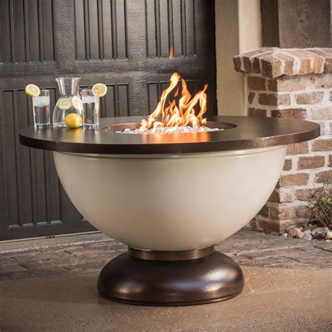 Perfect gift CC Products Round Propane Gas Bowl Fire Table | Propane ...