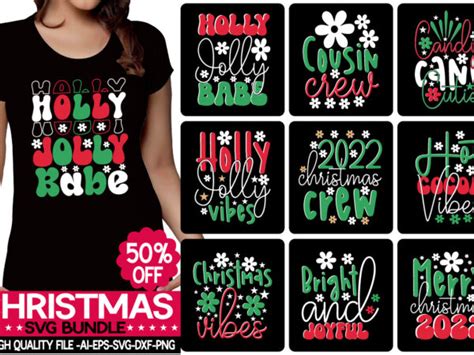 Christmas Svg Bundle, vector t-shirt design,Christmas SVG Bundle, Winter Svg, Funny Christmas ...