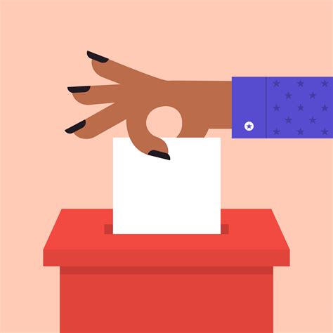 Voting Hand Vector