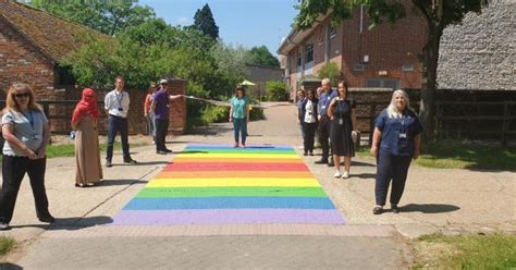 BCA unveils new rainbow crossing in support of LGBT Pride month - Maidenhead Advertiser