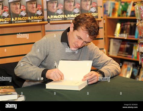 Champion jockey Anthony Peter McCoy, best known as Tony McCoy signs ...