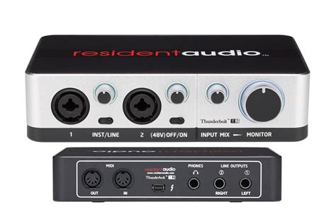 Resident Audio Thunderbolt T2 Audio Interface Now Available | audioXpress