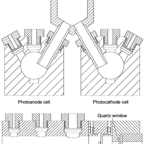 Band gap scheme for a silicon solar cell as photocathode under ...