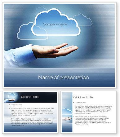 Cloud Solutions PowerPoint Template - PoweredTemplate.com | 10410 | 3 Backgrounds, 3 Masters, 20 ...