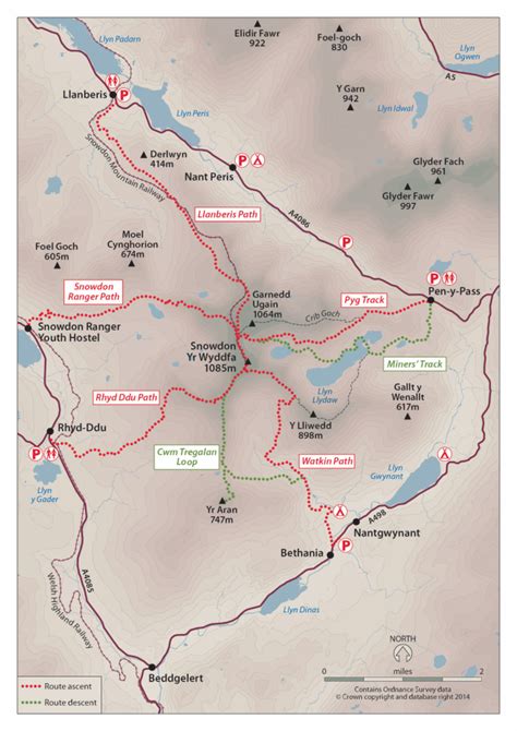 Snowdon Routes: Quick Guide to the 6 Snowdon Routes