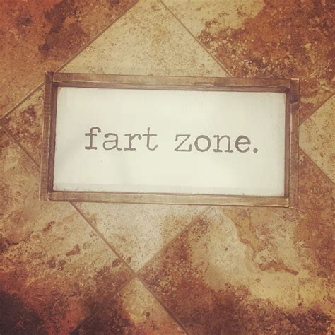 Fart Zone- Wood Sign – JaxnBlvd