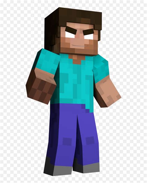 Minecraft Herobrine Png, Transparent Png - vhv