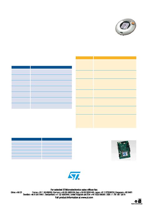 STM32F103C8 datasheet(6/6 Pages) STMICROELECTRONICS | Leading-edge architecture with Cortex-M3 core