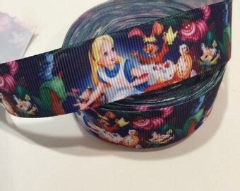 Alice in wonderland ribbon | Etsy