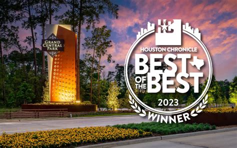 Grand Central Park Named Best Houston Community by Houston Chronicle