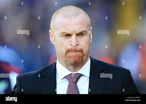 Burnley manager Sean Dyche before the Premier League match at Selhurst ...