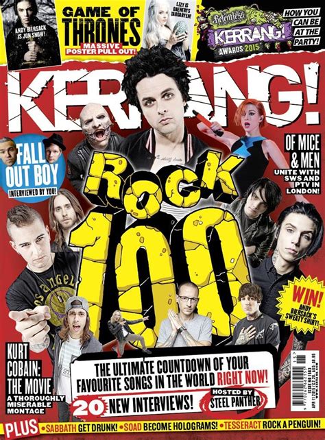 Kerrang! Cover Typography - Phillip Marsden