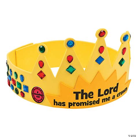 God Has Promised Me a Crown Craft Kit | Oriental Trading