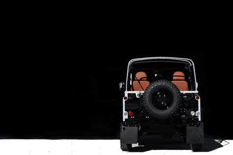 Jet Black Custom Land Rover Defender