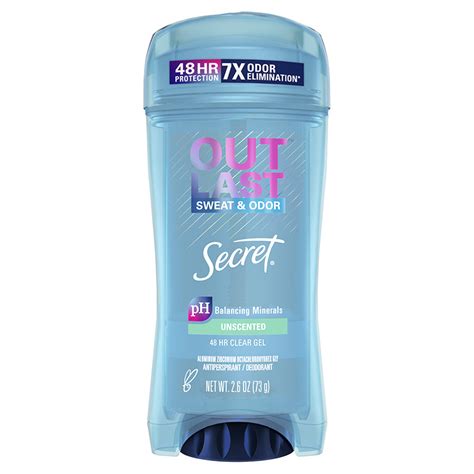 Outlast Clear Gel Deodorant | Secret