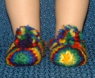 Ravelry: American Girl Doll Slippers pattern by Greta F. Heddy