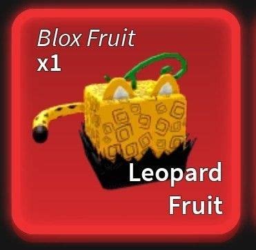 Купить Leopard Fruit || Фрукт Леопард Roblox за 599 ₽ - Предметы Roblox