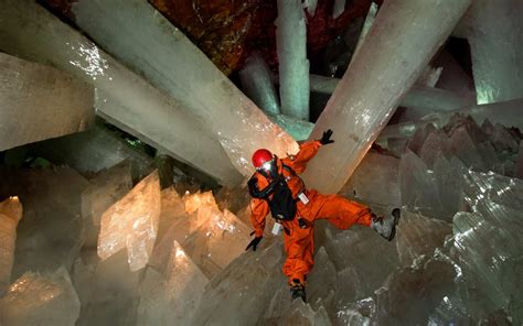 Cave of Crystals "Giant Crystal Cave" at Naica, Mexico