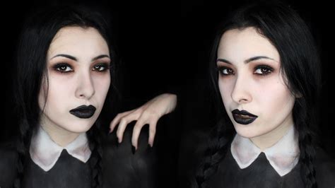 Wednesday Addams Makeup Tutorial - YouTube