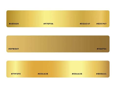 Gold Color Code CMYK - Bing em 2021 | Paletas de cores dourada, Paletas ...