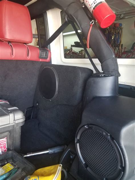 12in subwoofer location - Jeep Wrangler Forum