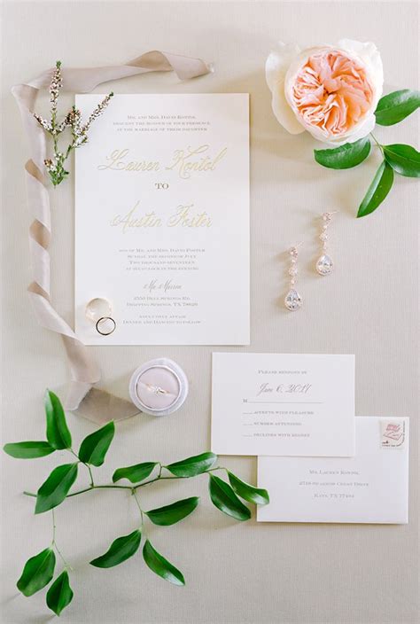 the wedding stationery is laid out and ready to be used