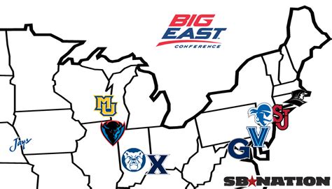 Big East: A look at the schools' travel - VU Hoops