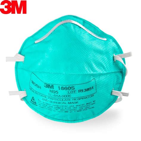 3M 1860S Mask Prevention of influenza A Dust masks articles N95 Health Care Particulate ...