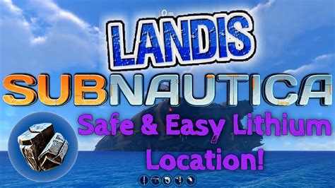 Lithium Location - Subnautica Guide - YouTube