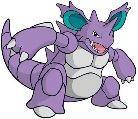 Nidoking official artwork gallery | Pokémon Database