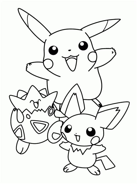 Pokemon Coloring Pages for Kids