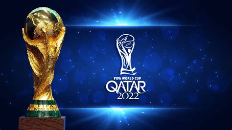 Download Sparkly Gold Trophy Fifa World Cup 2022 Wallpaper | Wallpapers.com