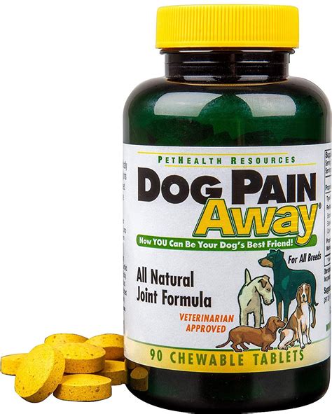 DOG PAIN AWAY All Natural Joint Supplement, 90-chews - Chewy.com