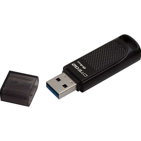 Kingston 64GB DataTraveler Elite G2 USB 3.1 Gen 1 DTEG2/64GB B&H