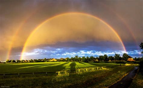 Full arc, double rainbow by dfrancis2 - VIEWBUG.com