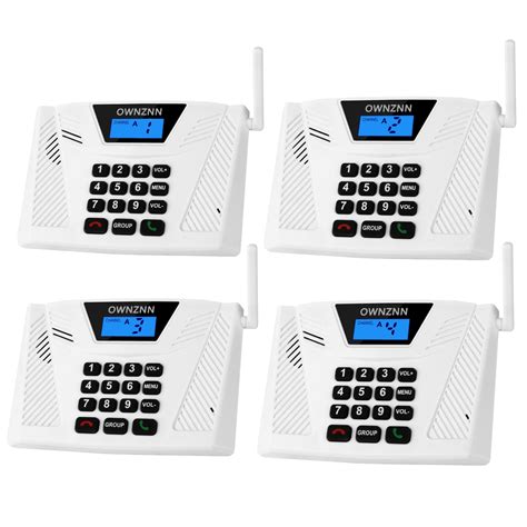 Buy Intercoms Wireless for Home [Upgraded 2024] Hand Free 5300 Feet Range Intercom Real Time ...