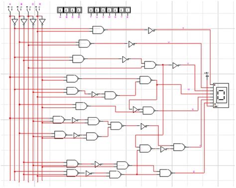 Simple 7 Segment Display Circuit