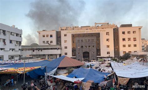 "Living Hell": Thousands Take Refuge In Ruins Of Gaza's Largest Hospital