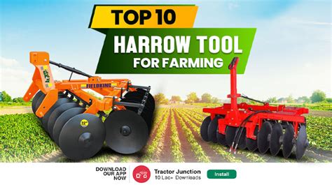 Top 10 Harrow Tool For Farming 2024 - Different Types of Harrow