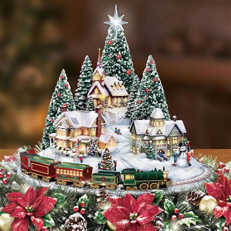 Thomas Kinkade 2024 Christmas Centerpiece Ideas - Alika Beatrix