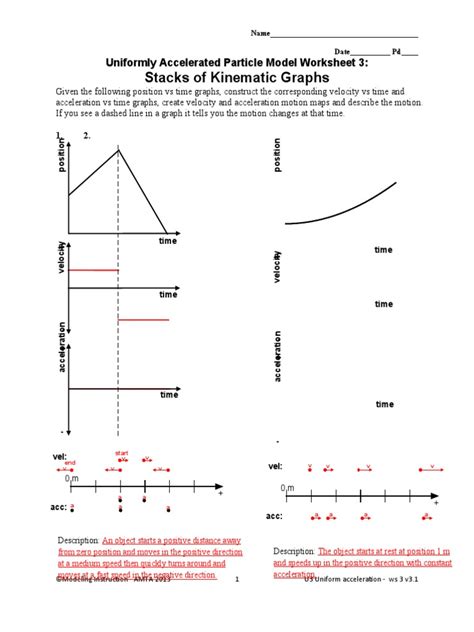 Free graphing acceleration worksheet, Download Free graphing acceleration worksheet png images ...